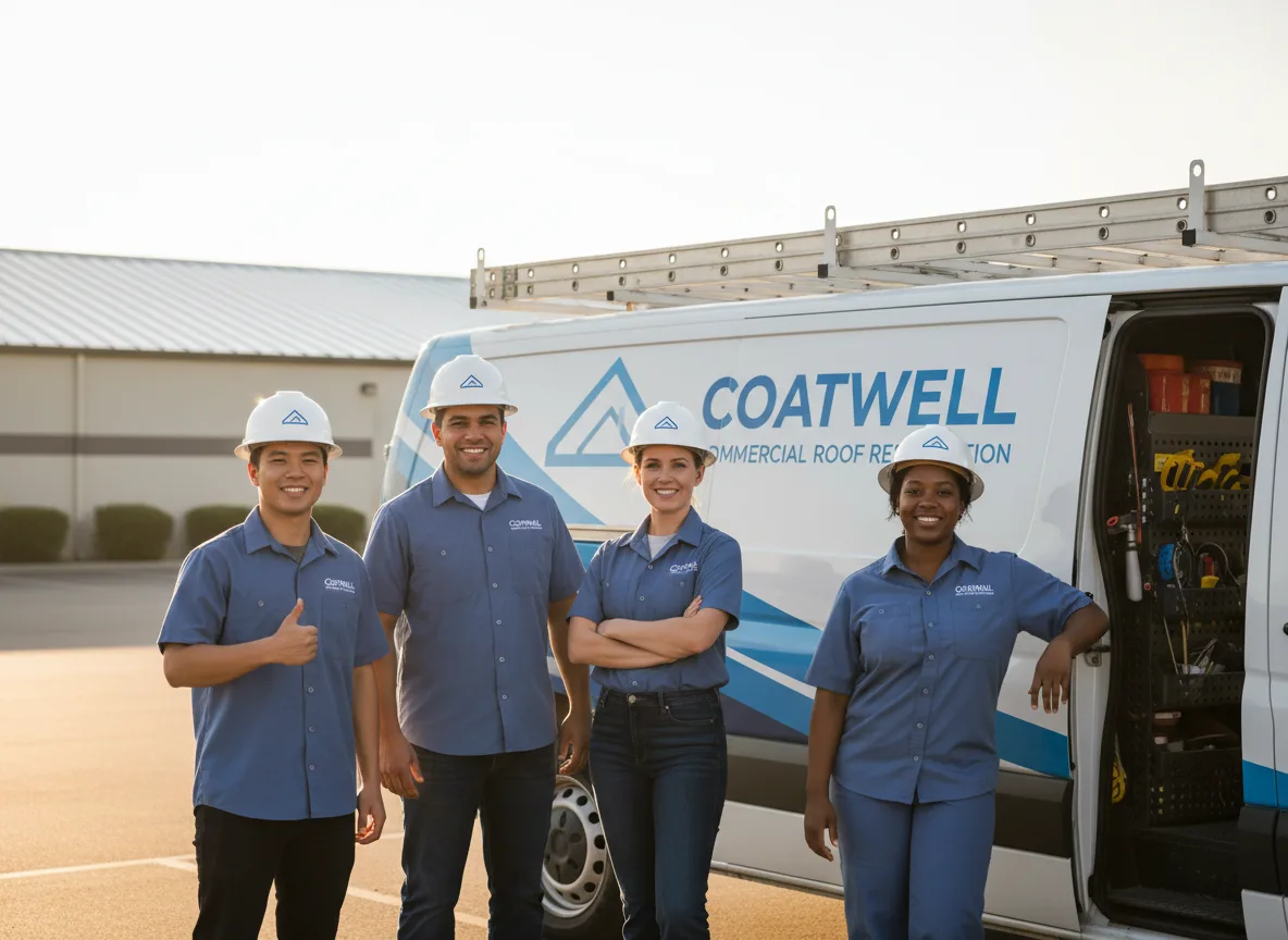 Commercial roof coating company in Alma, GA